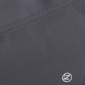 Italian Milling Graphite   Leather Lasunya