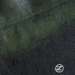 WO Green Chesterfield Wash Off  Leather Lasunya