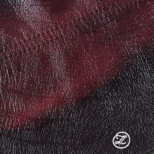 WO Red Chesterfield Wash Off  Leather Lasunya