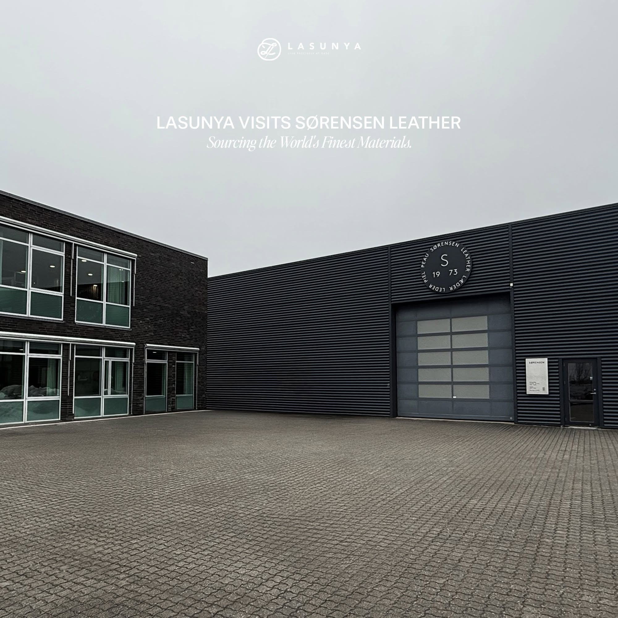 Lasunya เยี่ยมชม Sørensen Leather ผู้ผลิตหนังแท้ระดับโลกสำหรับเฟอร์นิเจอร์ Bespoke