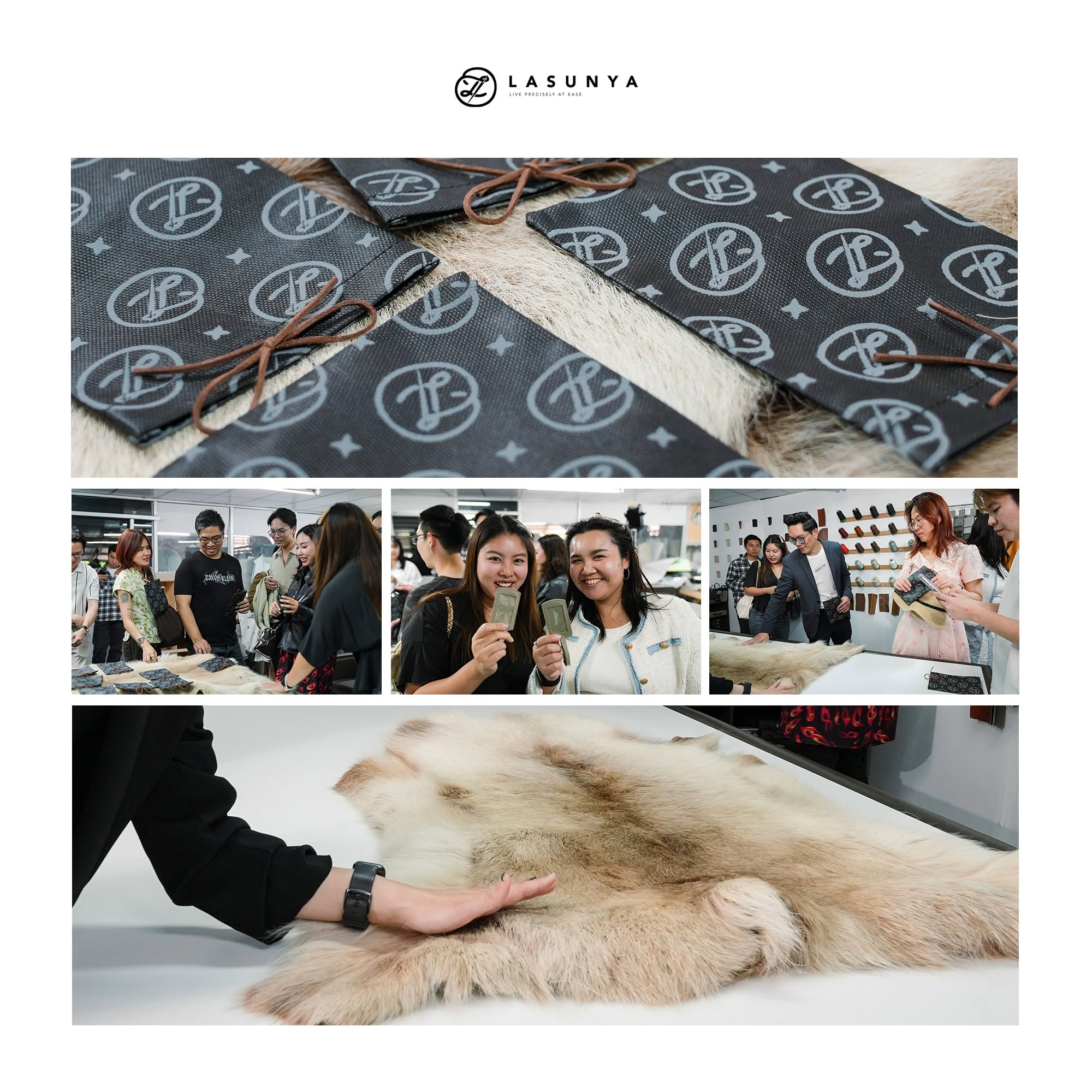 การนำเสนอกระบวนการผลิตเฟอร์นิเจอร์ Bespoke ให้คณะผู้เยี่ยมชม