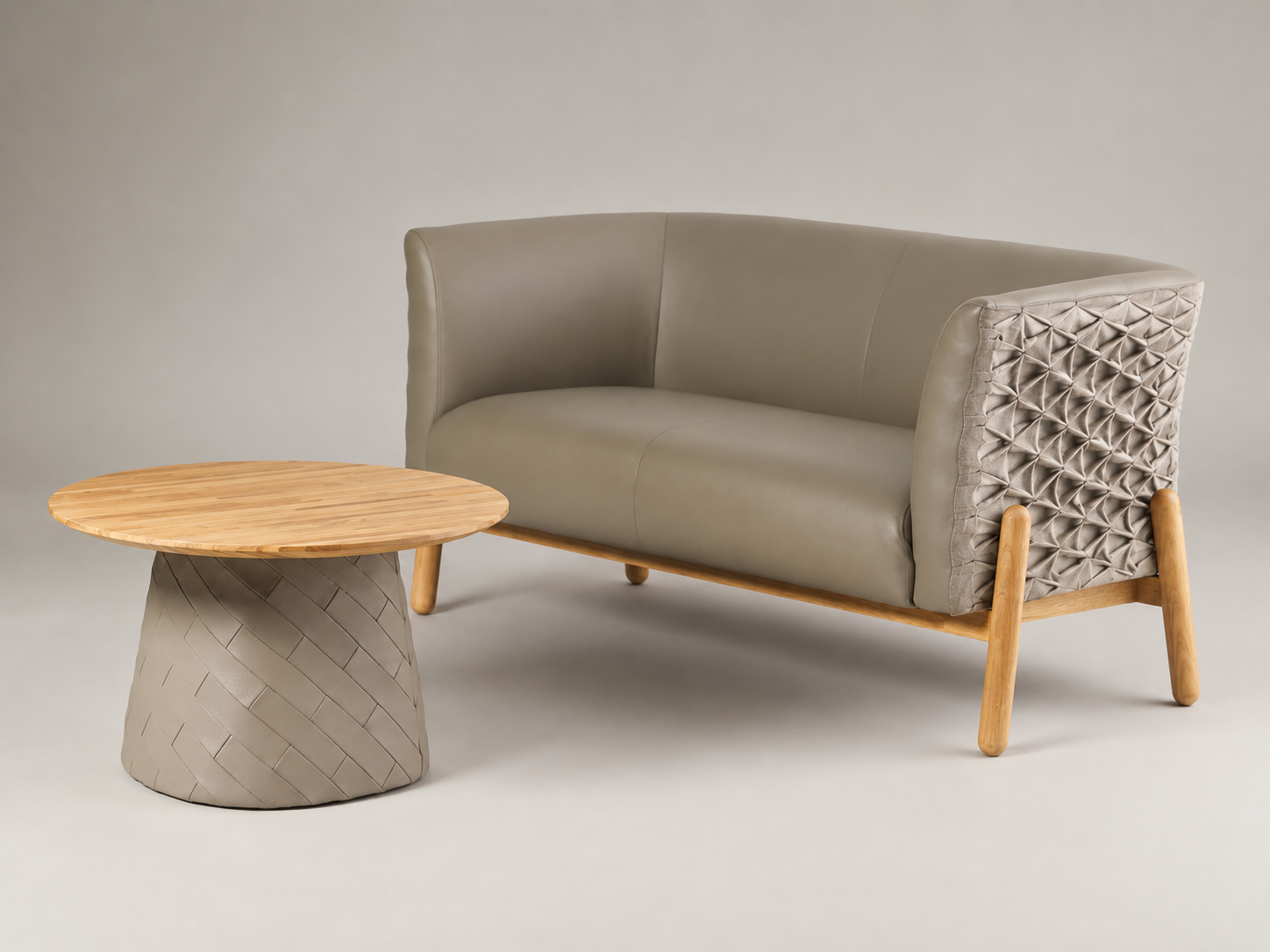 Embro Loveseat with coffee table
